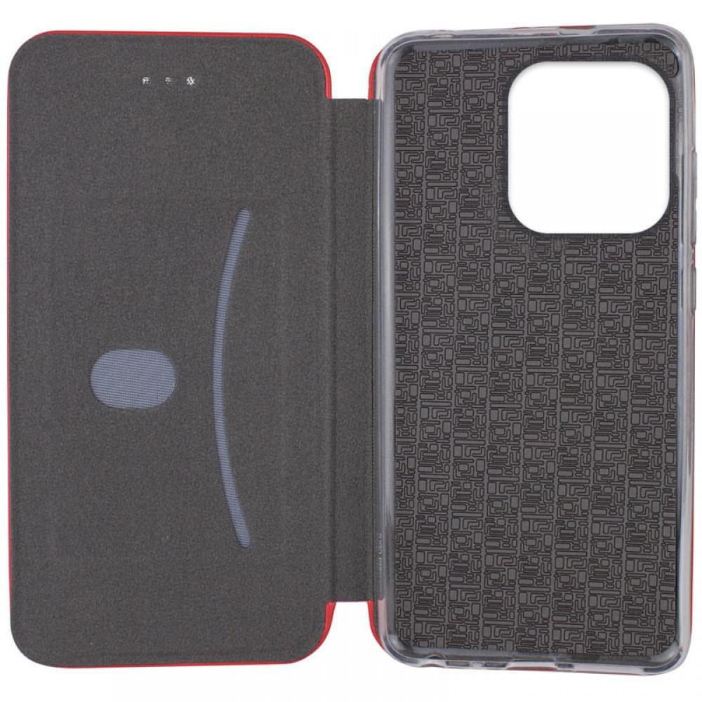 Шкіряний чохол-книжка Classy для Xiaomi Redmi Note 14 4G (Int. version) Червоний