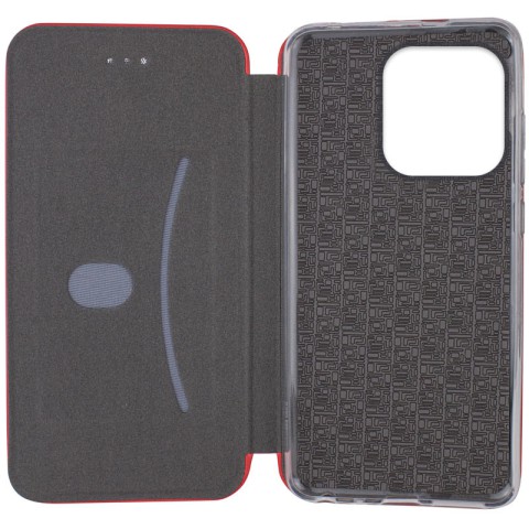 Шкіряний чохол-книжка Classy для Xiaomi Redmi Note 14 4G (Int. version) Червоний