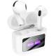 Бездротові TWS навушники Hoco EW73 Randy with Touch Screen White