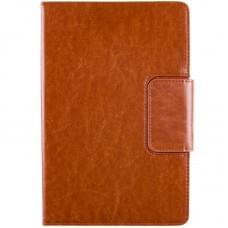 Универсальный кожаный чехол-книжка для планшета 9-10"
