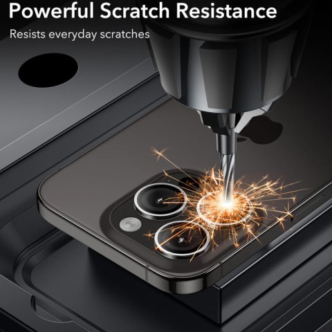 Захисне скло Metal Classic на камеру (у упак.) для Apple iPhone 16 Pro (6.3") / 16 Pro Max (6.9") Срібний / Silver