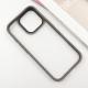 TPU+PC чохол Metal Buttons для Apple iPhone 16 Pro (6.3") Сірий