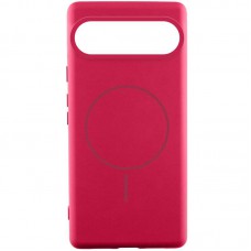 Чохол Silicone Cover Lakshmi (AA) with MagFit для Google Pixel 9 / 9 Pro Червоний / Rose Red