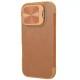 Шкіряний чохол-книжка Nillkin Qin Prop для Apple iPhone 16 Pro Max (6.9") Brown