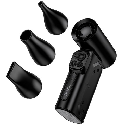 Портативний турбовентилятор Hoco HX68 Flujo fan Black