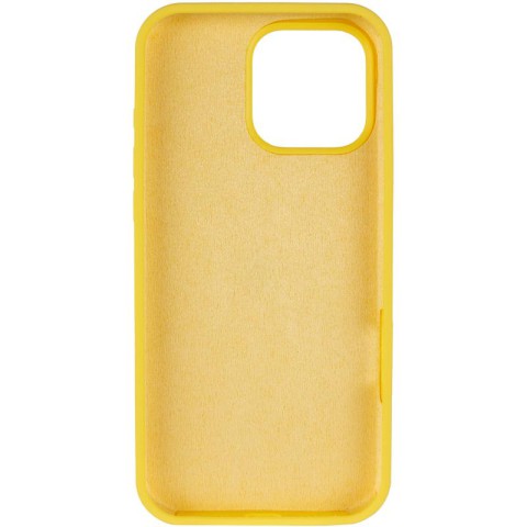 Чохол Silicone Case Full Protective (AA) для Apple iPhone 14 Pro (6.1") Жовтий / Yellow