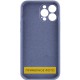 Чохол Silicone Case Full Camera Protective (AA) NO LOGO для Apple iPhone 16 Plus (6.7") Сірий / Lavender Gray