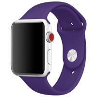 Силіконовий ремінець для Apple Watch 38/40/41/42mm(ser.10) Фіолетовий / Amethyst
