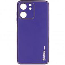 Шкіряний чохол Xshield для Xiaomi Redmi 13C / Poco C65 Фіолетовий / Ultra Violet