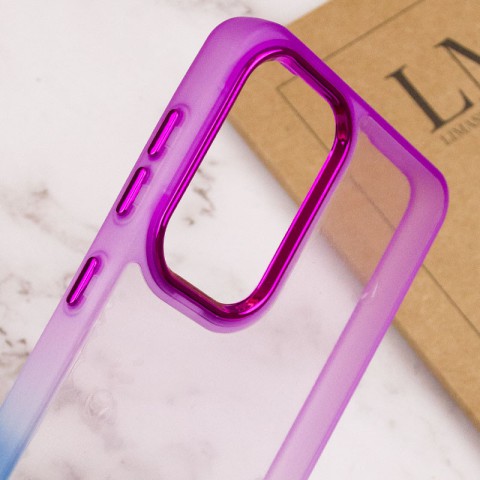 Чохол TPU+PC Fresh sip series для Samsung Galaxy A35 Синій / Фіолетовий