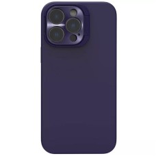Чохол Silicone Nillkin LensWing Magnetic для Apple iPhone 14 Pro (6.1") Фіолетовий / Deep Purple