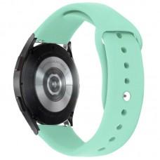 Силіконовий ремінець Sport для Smart Watch 22mm Бірюзовий / Light Turquoise