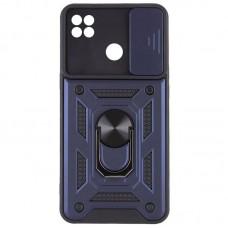 Чохол Ummi Camshield Serge Ring для Xiaomi Redmi 9C / Redmi 10A Синій