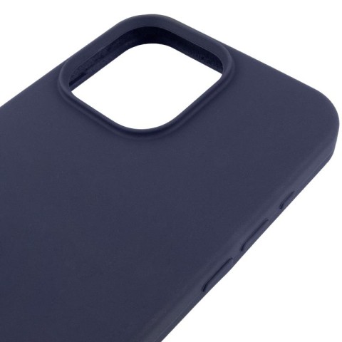 Чохол Silicone Case (AA) Logo with MagSafe для Apple iPhone 11 Pro Max (6.5") Темно-синій / Midnight blue