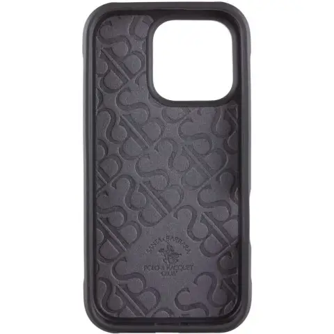 Шкіряний чохол Polo Santa Barbara Barton для Apple iPhone 16 Pro Max (6.9") Black / Navy