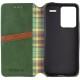 Кожаный чехол книжка GETMAN Cubic (PU) для Xiaomi Redmi Note 13 Pro+