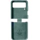 Чохол Foldables Silicone Cover Lakshmi (AAA) для Samsung Galaxy Z Flip4 Зелений / Cyprus Green