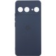 Чохол Silicone Cover Lakshmi Full Camera (AAA) with Logo для Google Pixel 9 Темно-синій / Midnight blue
