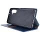 Шкіряний чохол книжка GETMAN Cubic (PU) для Samsung Galaxy A15 4G/5G Синій