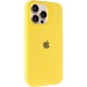 Чохол Silicone Case Full Protective (AA) для Apple iPhone 14 Pro (6.1") Жовтий / Yellow