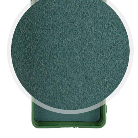 Чохол Silicone Cover Lakshmi Full Camera (AA) для Motorola Moto G15 4G Зелений / Dark green