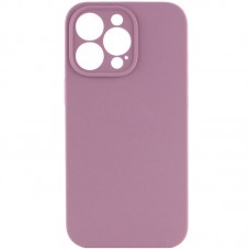 Чохол Silicone Case Full Camera Protective (AA) NO LOGO для Apple iPhone 13 Pro (6.1") Ліловий / Lilac Pride