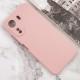 Чохол TPU GETMAN Liquid Silk Full Camera для Xiaomi Redmi 13C / Poco C65 Рожевий / Pink Sand