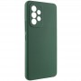 Чохол Silicone Cover Lakshmi Full Camera (AAA) для Samsung Galaxy A73 5G Зелений / Cyprus Green