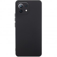 Чохол Silicone Cover Lakshmi Full Camera (AA) для Xiaomi Mi 11 Lite Чорний / Black