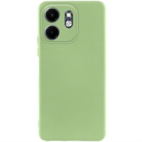 Чохол TPU GETMAN Liquid Silk Full Camera для Infinix Smart 9 4G / Hot 50i Зелений / Pistachio