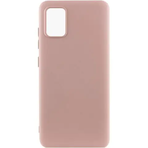 Чохол Silicone Cover Ummi Lakshmi (AA) для Samsung Galaxy A71 Рожевий / Pink Sand