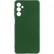 Чохол TPU GETMAN Liquid Silk Full Camera для Samsung Galaxy A14 4G/5G Зелений / Dark green