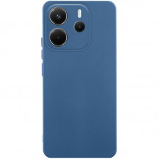 Чохол Silicone Cover Lakshmi Full Camera (AAA) для Xiaomi Redmi Note 14 4G Синій / Denim Blue