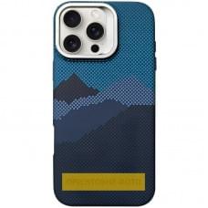TPU чохол Pixel Craft with MagSafe для Apple iPhone 16 (6.1") Mountain Blue