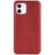Шкіряний чохол-книжка GETMAN Cubic (PU) для Apple iPhone 11 (6.1") Червоний Шкіряний чохол-книжка GETMAN Cubic (PU) для Apple iPhone 11 (6.1") Червоний