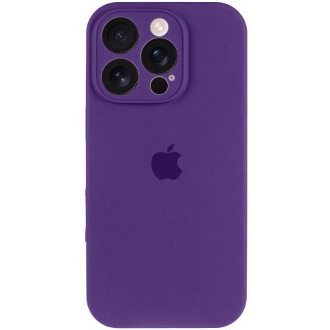 Чохол Silicone Case Full Camera Protective (AA) для Apple iPhone 13 Pro (6.1") Фіолетовий / Amethyst