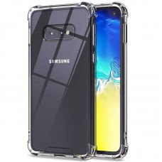 TPU чохол GETMAN Ease logo посилені кути для Samsung Galaxy S10e Безбарвний (прозорий)