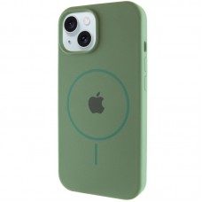 Чехол Silicone Case Full Protective (AA) with MagSafe для Apple iPhone 15 Plus (6.7")