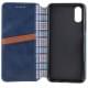 Шкіряний чохол-книжка GETMAN Cubic (PU) для Apple iPhone X / XS (5.8") Синій Шкіряний чохол-книжка GETMAN Cubic (PU) для Apple iPhone X / XS (5.8") Синій