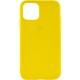 Силіконовий чохол Candy для Apple iPhone 14 Plus (6.7") Жовтий