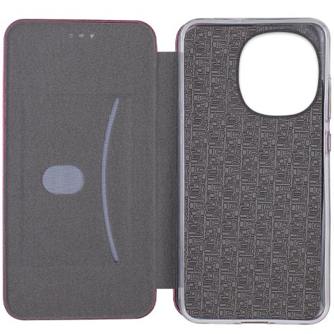 Шкіряний чохол-книжка Classy для TECNO Spark Go 1 (KL4) / Spark Go 2025 Бордовий