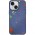 Чохол TPU+PC Flush with MagSafe для Apple iPhone 13 (6.1") Dark blue