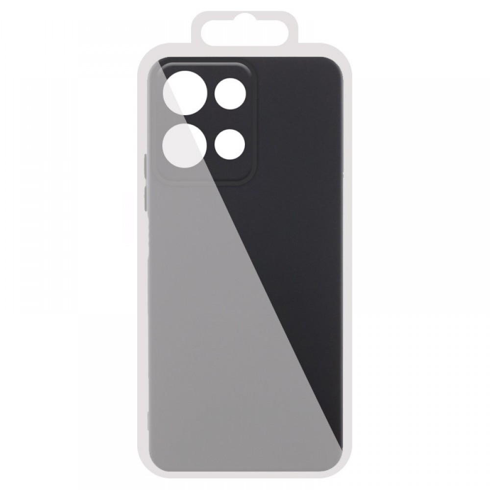 Чохол Silicone Cover Lakshmi Full Camera (AA) для Motorola Moto G75 5G Чорний / Black