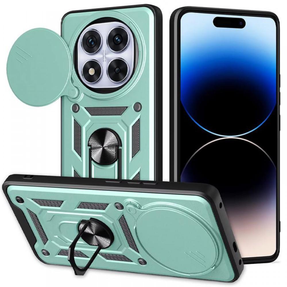 Чохол Ummi Camshield Serge Ring для Xiaomi Redmi Note 14 Pro 5G / Poco X7 Зелений