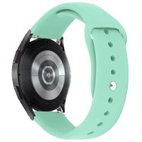 Силіконовий ремінець Sport для Smart Watch 22mm Бірюзовий / Light Turquoise
