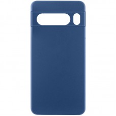 Чохол Silicone Cover Lakshmi Full Camera (AA) для Google Pixel 8 Pro Синій / Navy blue