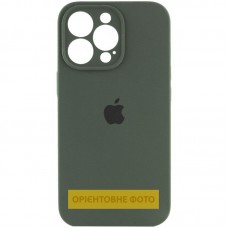 Чохол Silicone Case Full Camera Protective (AA) для Apple iPhone 17 Air (6.5") Зелений / Cyprus Green
