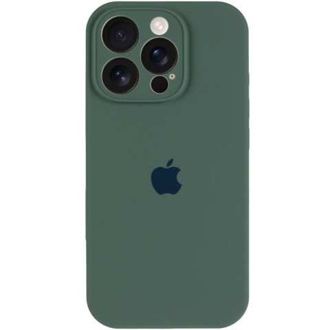 Чохол Silicone Case Full Camera Protective (AA) для Apple iPhone 13 Pro (6.1") Зелений / Pine green