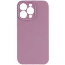 Чохол Silicone Case Full Camera Protective (AA) NO LOGO для Apple iPhone 13 Pro (6.1") Ліловий / Lilac Pride