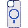 Чохол TPU Iris with MagSafe для Apple iPhone 15 (6.1") Синій
